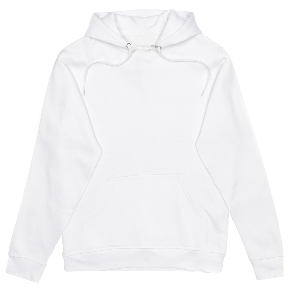 White Essential Hoodie