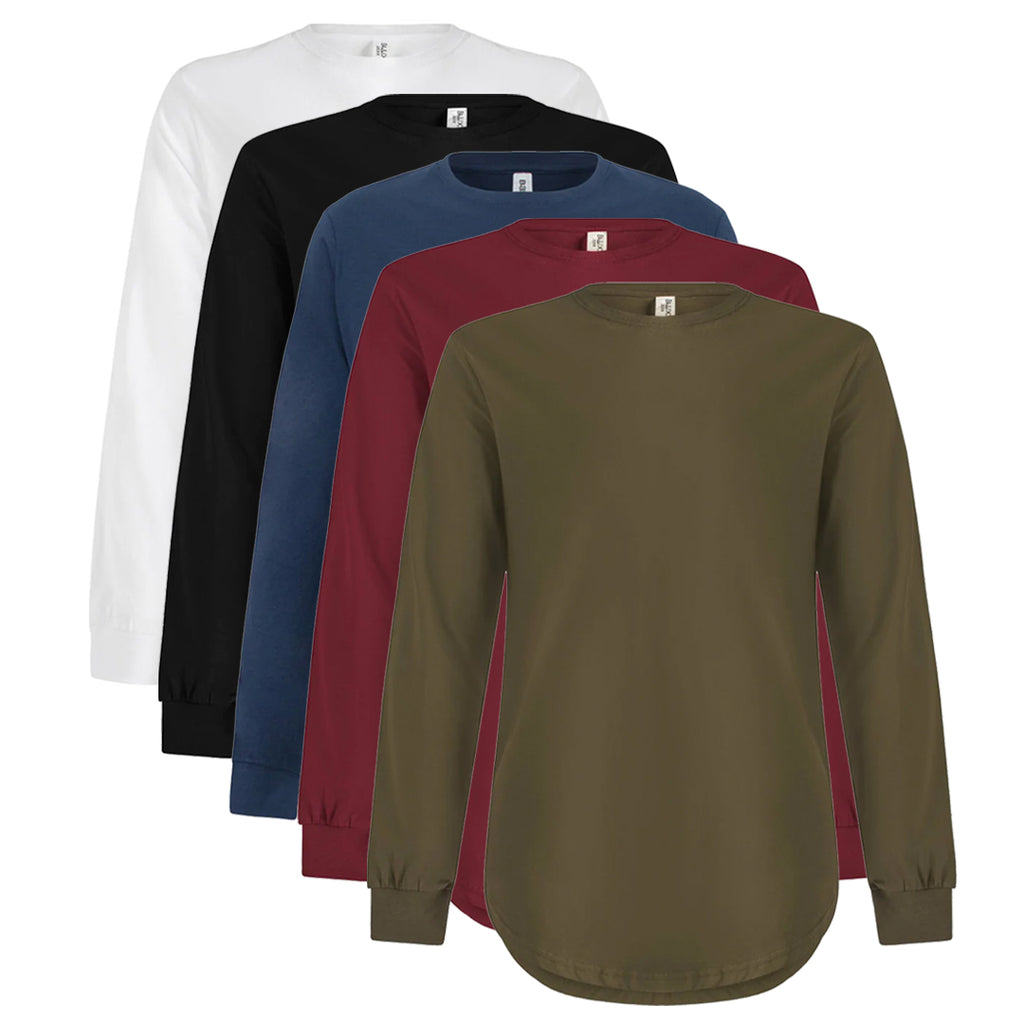 Essential Scoop Long Sleeve 5-Pack
